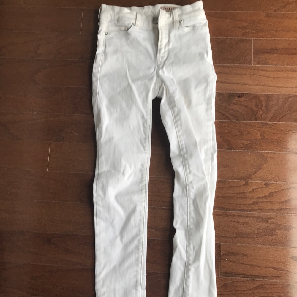 All saints white jeans
